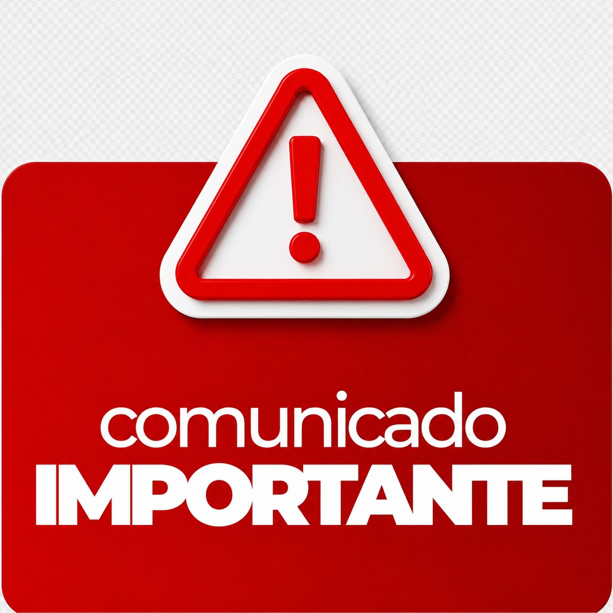 Aviso importante